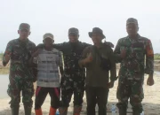 Dandim 0321 Rohil Tinjau beberapa Lokasi Persawahan Rokan Baru Pesisir Yang Terancam Kekeringan