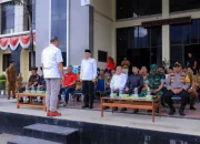 Pimpin Apel Gabungan Orientasi PMI Pasaman, Sabar AS Bangga Stok Darah Sudah Surplus.