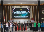 Korem 031/Wira Bima Gelar Komunikasi Sosial, dengan Komponen Bangsa