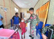 Kerja Sama Satgas Habema dan Puskesmas Kisor Disambut Antusias Warga Sorry