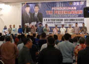 Ribuan Mayarakat Dan Pendukung AYS – BSA, Hadiri Pengukuhan Tim Pemenangan Di Tamora
