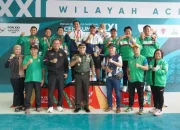 Personil sat Brimob Polda Sumut Berhasil Raih Prestasi di Ajang Pon XXI di Aceh