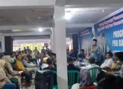 Sabar AS Pimpin Rapat dI Posko.Konsolidasi Tim SASUAI, Bergerak Maksimal