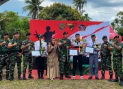 Jelang HUT Ke 79 TNI, Yonkav 5/DPC Gelar Lomba PBB Antar Sekolah
