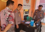 Polres Muara Enim Pantau Pengamanan di Kantor Bawaslu