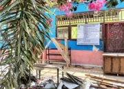 Abaikan Keselamatan Anak Lingkungan Sekolah, Rekanan CV Orion Rotrindo Rehab Berat Gedung SD 26 Muara Enim