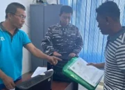 Penyerahan Kapal TB.L. Maritim/Bg Surya Mas Hasil Pemeriksaan 