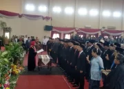 Muhammad Farid Hadiri Pelantikan 45 Anggota DPRD Banyuasin Periode 2024-2029