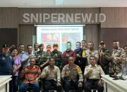 Satgas Pamtas RI-RDTL Sektor Barat Yonarhanud 15/DBY Pos Wini Hadiri Rapat Penyebaran Wabah Mpox
