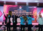 Sidang Pleno Terbuka Penetapan Nomor Urut Pasangan Calon Bupati dan Wakil Bupati Ketapang