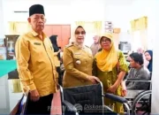 plt, Bupati Bersama BAZNAS Labuhanbatu Salurkan Tujuh Item Bantuan Zakat