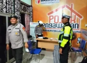 Dalam OMP TOBA 2024 Polres Labuhanbatu Rutin Patroli Pengamanan KPUD Labura