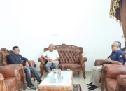 Monitor tahapan Pilkada , Pjs Bupati Pasaman H.Edi Dharma sambut kedatangan Ketua KPU Pasaman di rumdis