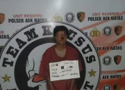 Polsek Aek Natas Berhasil Tangkap Pelaku Pencurian Sepeda Motor