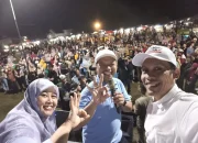 Konser Musik Riang Gembira Meriahkan Kampanye Paslon Cabub Hi.Rianto – Umi Laila
