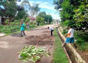 Pemerintahan Desa Huta Durian Kecamatan Bintang Bayu, Adakan Kegiatan Gotong Royong