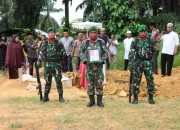 Upacara Pemakaman Militer Serka Purnawirawan Abden Hasibuan 