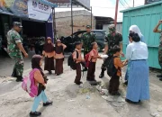 Kegiatan Jum’at Berkah Mempererat Silaturahmi Antara TNI Dan Masyarakat