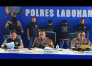 Polres Labuhan Batu Gelar Press Release Pengungkapan Tindak Pidana Narkotika