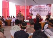 Kunker Di Sukoharjo, Kapolres Pringsewu Tegaskan Bakal Proses Hukum Pelaku Money Politik