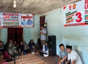 Calon Bupati Pringsewu Nomor 3 Lakukan Giat Tatap Muka di Dua Kecamatan