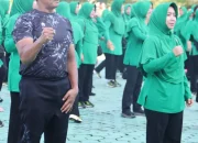 Pangdam Olahraga Bersama Dengan Keluarga Besar Kodam XII/Tpr