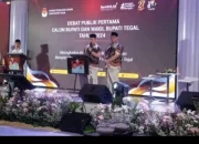 Debat Publik Pertama Pasangan Calon Bupati dan Wakil Bupati Tegal Digelar