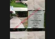 Jalan Rambat Beton Pulau Mengkudu RT 01 RW 01 Benua Kayong Belum 100% Terlihat Mulai Rusak 