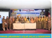 Pemkab Labuhanbatu Adakan Aksi Ke-VI Penurunan Angka Manejemen Data Stanting