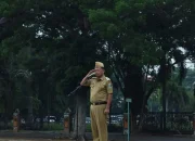 Bupati Lampung Timur DHAWAM RAHARJO pimpin Langsung Apel Siap Siaga Persiapan Pilkada 2024