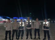 Pengamanan Kampanye Paslon Gubernur dan Wakil Gubernur Sultra di Buton Tengah Berlangsung Kondusif
