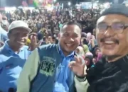 Konser Gembira Sambut Visi Misi Calon Bupati Nomor Urut 3, Riyanto Pamungkas dan Umi Laila di Pringsewu