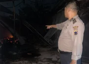Rumah Sekaligus Tempat Produksi Batik di Pekalongan Ludes Terbakar
