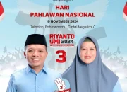 Paslon Bupati dan Wakil Bupati Pringsewu No 3 Ucapkan Peringati Hari Pahlawan 2024 “Teladani Pahlawanmu”