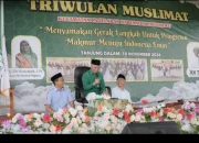 Ojo Lali Nomor Telu, Paslon Bupati dan Wakil Bupati Pringsewu H. Riyanto – Umi Laila Hadir Pengajian Triwulan 