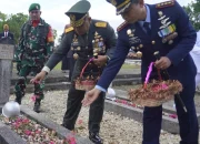 Peringati Hari Pahlawan Nasional, Danrem 143/HO Pimpin Ziarah di TMP Watubangga