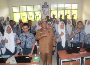 Berbagai Kenangan dan Motivasi Pj Bupati Sergai Kunjungi SMPN 1 Dolok Masihul