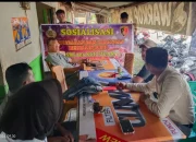 Sambangi Warung Kopi Pasar Baru, Kanit I Satreskrim Polres Ketapang IPDA Zainal Sampaikan Himbauan Pencegahan Judi Online dan Juli Konvensional