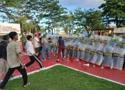 Dalam Rangka Menghadapi Kesiapan PAM Pilkada 2024, Kodim 1416/Muna Bersama Polres Muna Latihan PHH 
