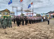 Turun Langsung Pimpin Anggotanya di Lapangan, Kapolres Ketapang Pastikan Kampanye Paslon 01 dan Paslon 03