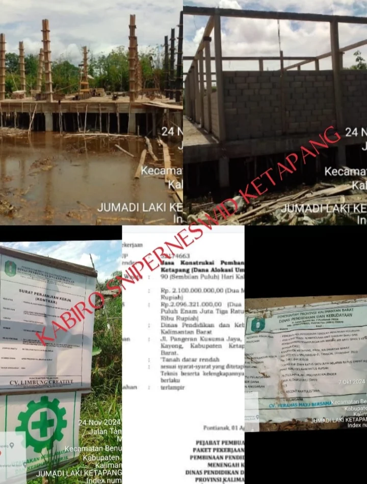 Diduga Gagal Perencanaan, Disdik Provinsi Dua Kali Anggarkan Pembagunan SMKN 3 Ketapang IMG_20241126_134117