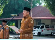 Pjs Bupati Labuhanbatu Pimpin Apel Gabungan di Lapangan BKPP