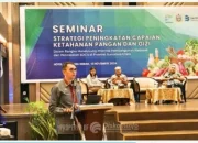 Pjs Bupati Labuhanbatu Jadi narasumber Acara Capaian Peningkatan Ketahanan Pangan Dan Gizi