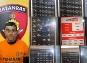 Mendukung Program Pemerintah Polres Sergai Berantas Perjudian Online, Pelaku Tertangkap di Warung Kopi