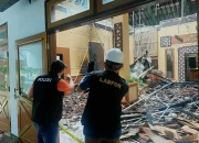 Tim Labfor Polda Jateng Selidiki Penyebab Kebakaran Kantor DPRD Kabupaten Pekalongan