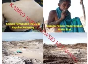 Roni Korban Pemukulan Dugaan Bos PETI di Lokasi PETI Menggunakan Alat Berat Excavator Minta Segera Diproses Hukum