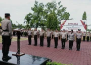 Kapolres Pekalongan Pimpin Upacara Kenaikan Pangkat Periode 1 Januari