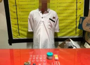 Seorang Pelaku dan 3,4 Gram Sabu Diamankan Jajaran Polres Ketapang