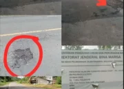 Kegiatan Presevasi Jalan dan Jembatan Nanga Tayap-Sungai Kelik-Siduk-Ketapang Diduga Masuk Angin