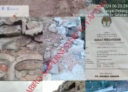 Anggaran Dana Pembagunan Jembatan Kelupuk Desa Sungai Melayu diduga “dikorupsi”